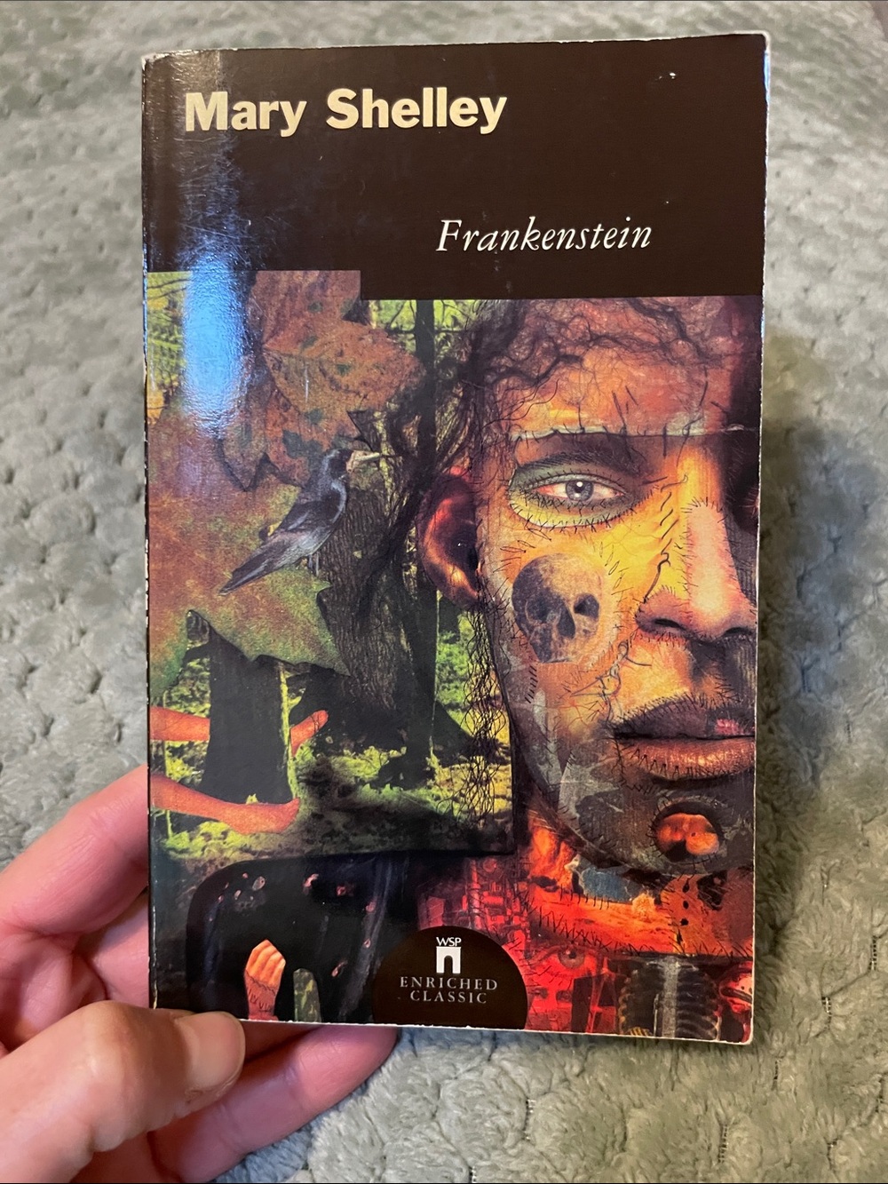 1995 edition Mary Shelley Frankenstein Paperback — Multicolor Cover